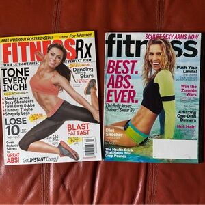 Bundle of 2- Fitness Magazines